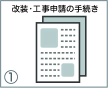 改装・工事申請の手続き